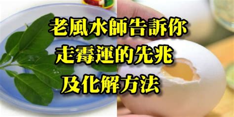 除霉運|老風水師告訴你 走霉運的先兆及化解方法 ＊ 阿波羅新聞網